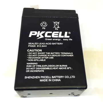 Batería recargable de plomo-ácido 6V 2.8Ah